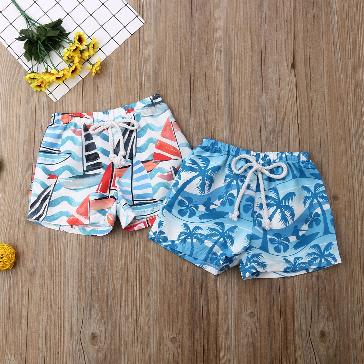 Maillot de bain imprimé bébé garçon vacances plage maillot de bain fash