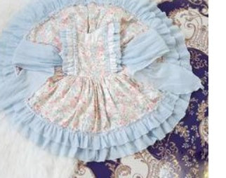 Kidsx Spanishx Dressx Forx Girlsx Babyx lolitax Princessx floralx Childrenx Birthdayx Partyx ballx robex impriméx Dreesx