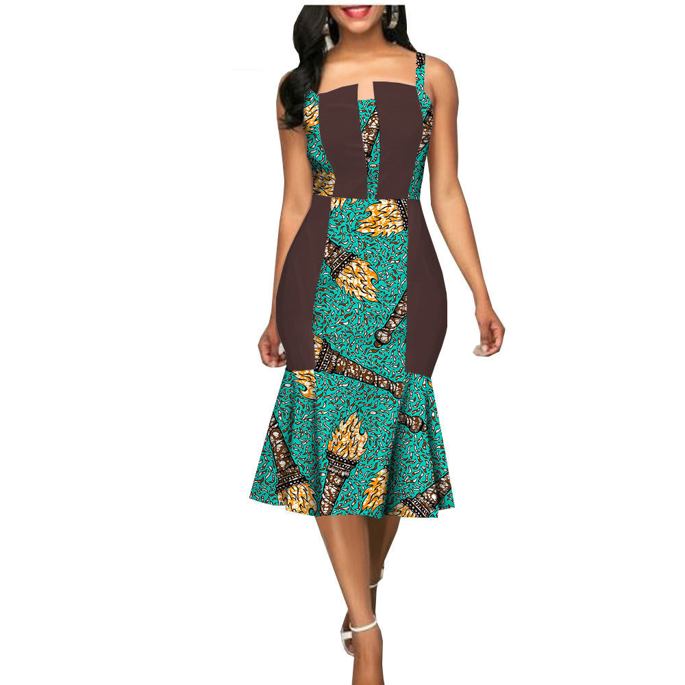 Robe d'été personnalisée africaine, robe de soirée pour femmes, vêtements africains, robe d'été