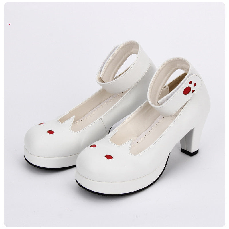 Nouveau Original Lolita chaussures habillées rêve Stiletto chaussures pour femmes mignon motif Animal Anime chaussures