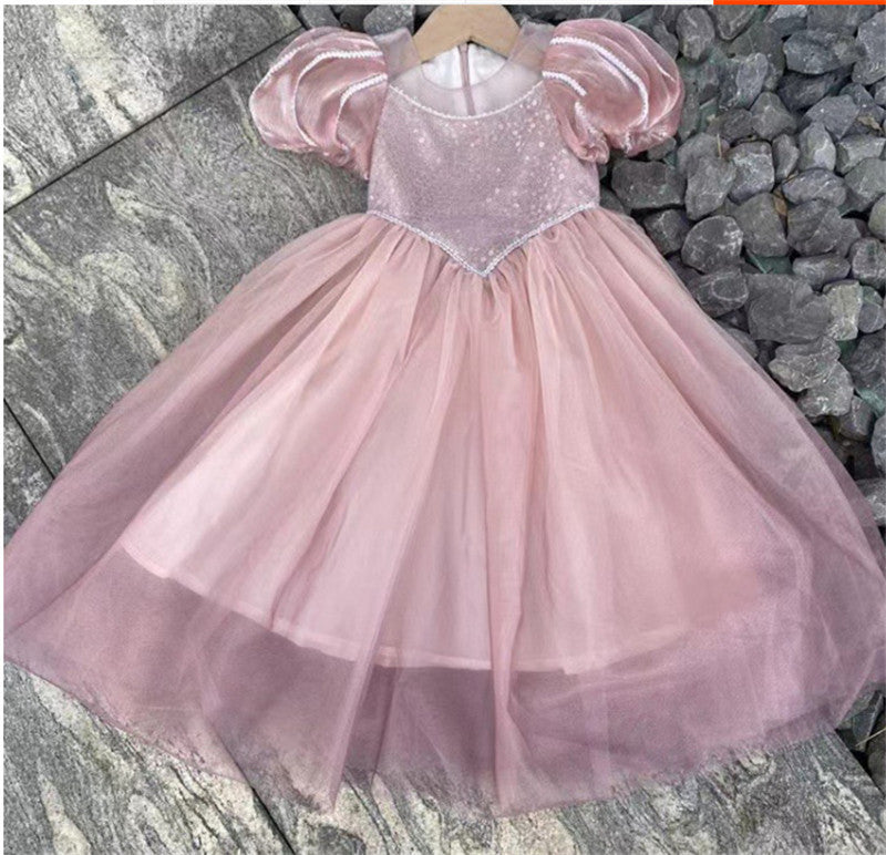 Robe de princesse Aisha, robe en maille de style occidental