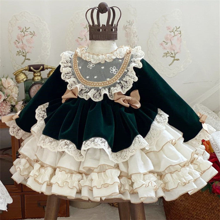 Robe de bébé Robe de premier anniversaire