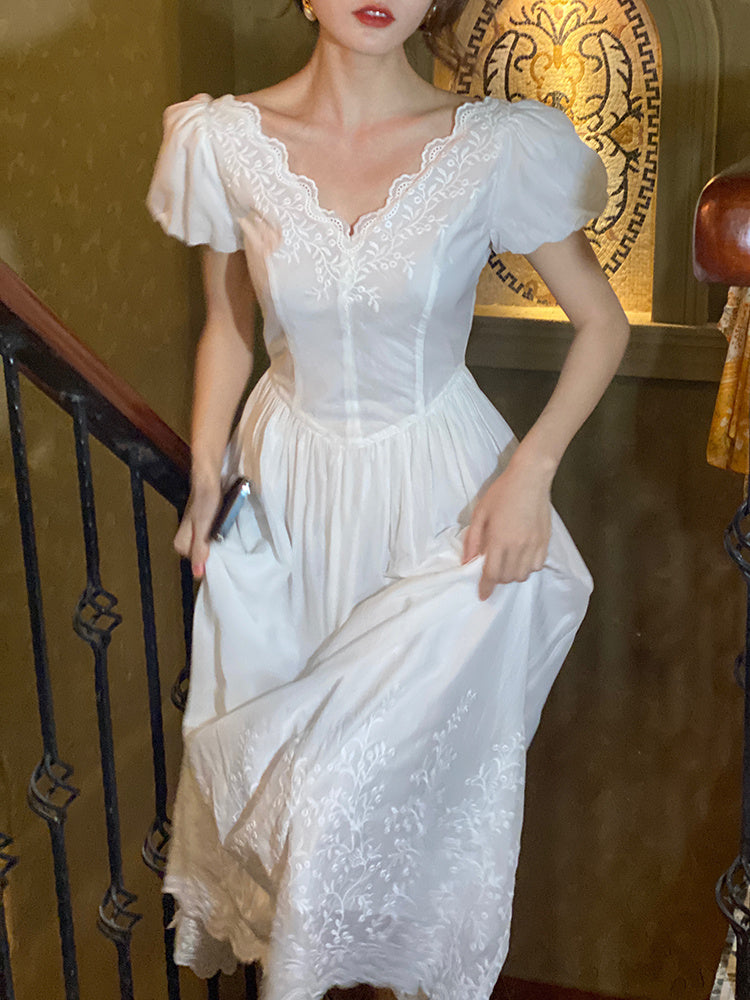 Super fée fille douce mariage petite robe jupe longue fille