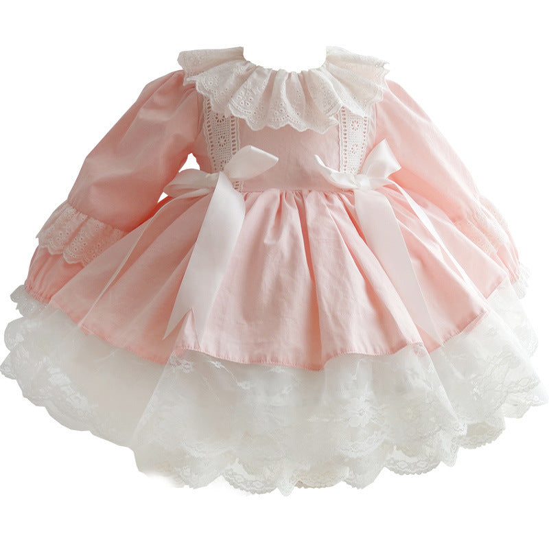 Robe de princesse espagnole pour filles, tenue pour enfants