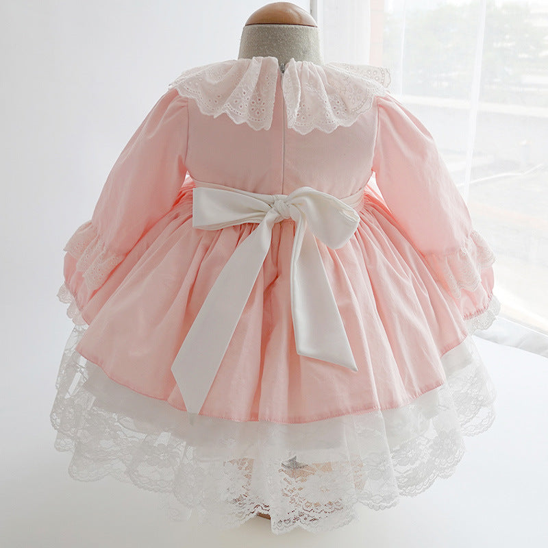 Robe de princesse espagnole pour filles, tenue pour enfants