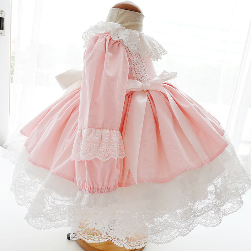 Robe de princesse espagnole pour filles, tenue pour enfants