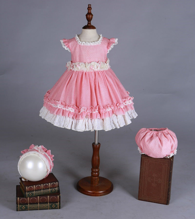 Lolita Spanish Children's Clothing Palace Style Dresses Span