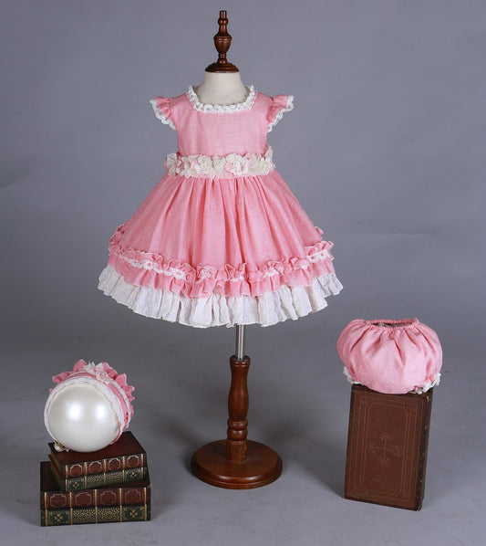 Vêtements pour enfants espagnols Lolita Robes de style palais Span