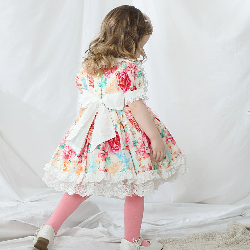 Robe de princesse espagnole Robe Lolita pour filles