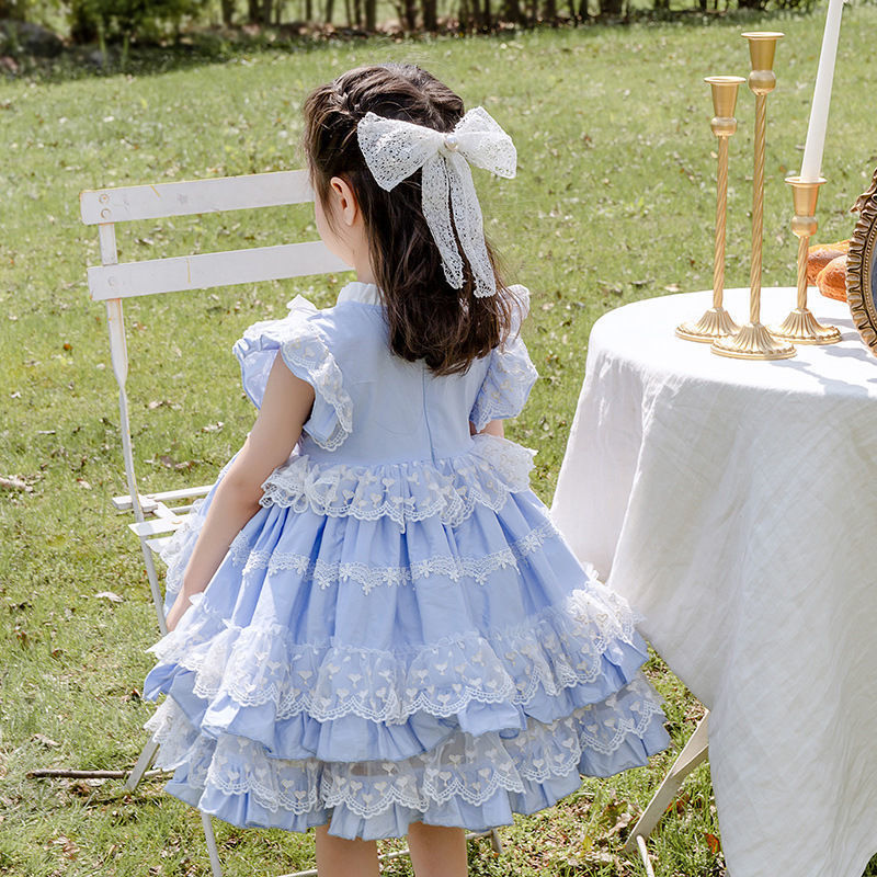 Verano nuevo vestido de princesa lolita española