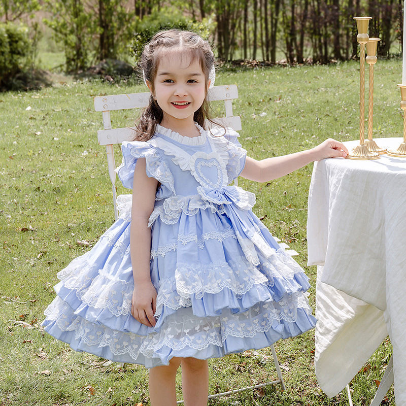 Verano nuevo vestido de princesa lolita española