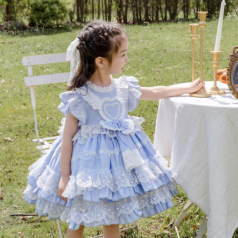 Verano nuevo vestido de princesa lolita española