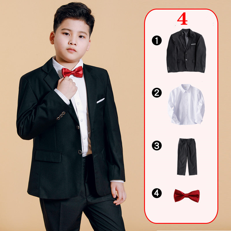 Costume Fat Boy, Costume Boy Plus Fat Big Size, Costume d’hôte pour enfants, Robe de performance de piano Big Boy