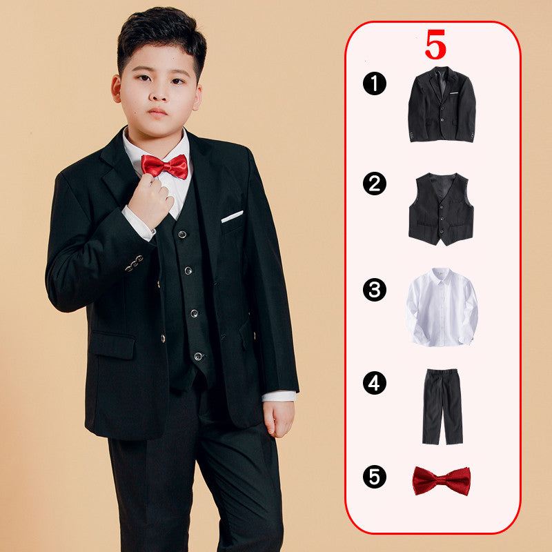 Costume Fat Boy, Costume Boy Plus Fat Big Size, Costume d’hôte pour enfants, Robe de performance de piano Big Boy