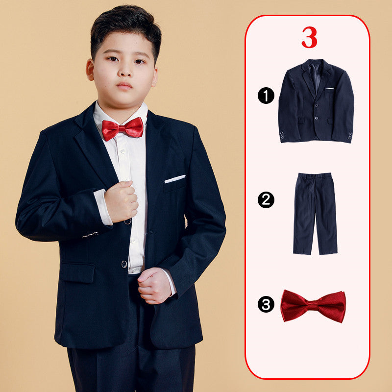 Costume Fat Boy, Costume Boy Plus Fat Big Size, Costume d’hôte pour enfants, Robe de performance de piano Big Boy