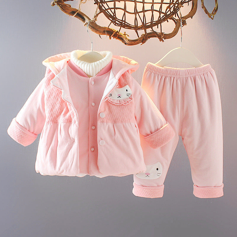 Costume trois pièces pour fille