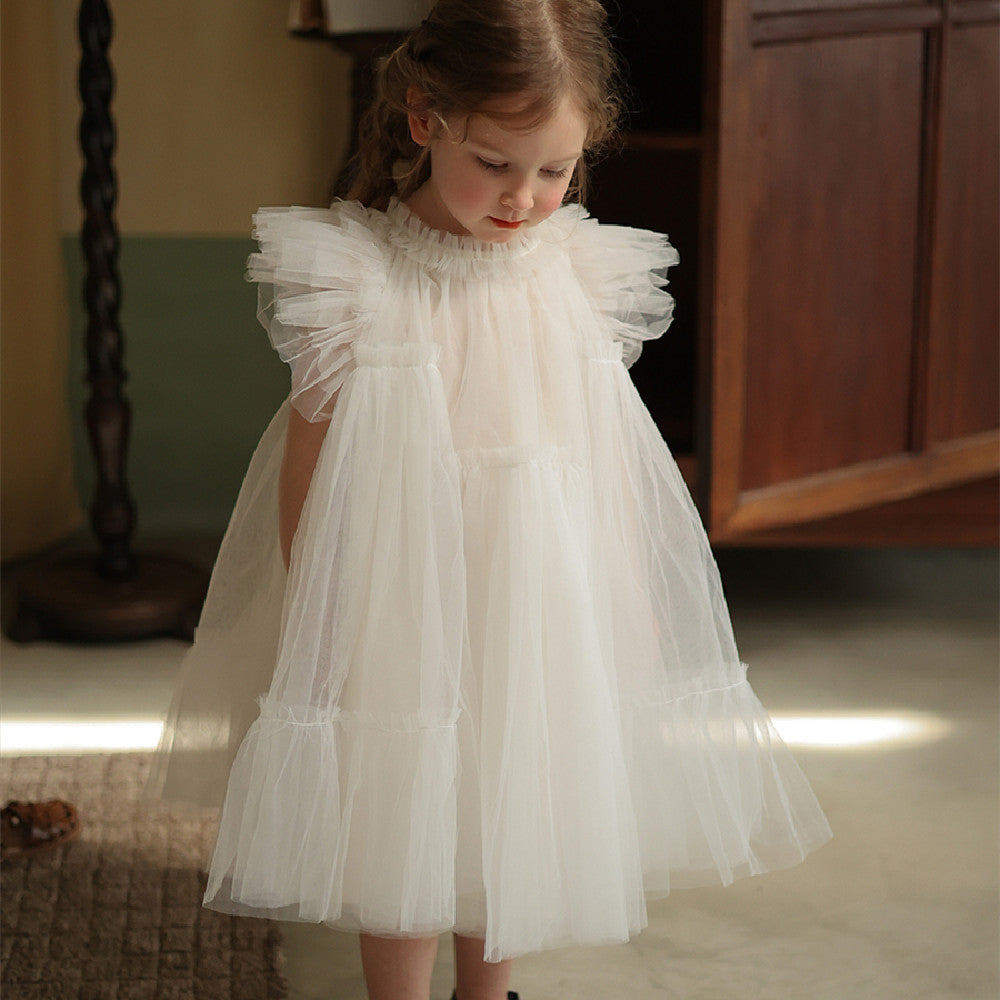 Robe de princesse en fil Pooper faite à la main pour fille