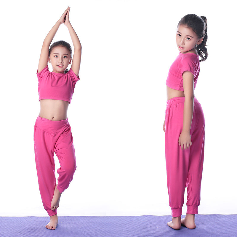 Conjunto de ropa de yoga para niños