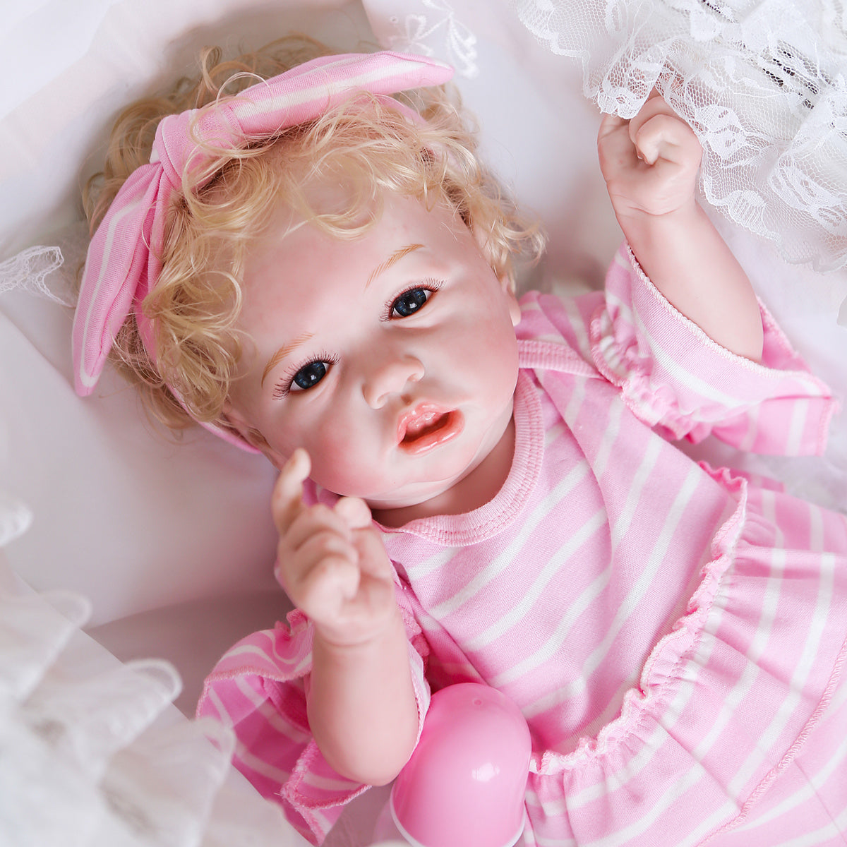 Cute And Creative Newborn Baby Silicone Simulation Doll