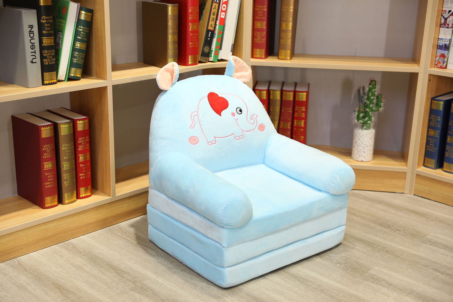 Chaise de canapé pour enfants en forme de dessin animé mignon