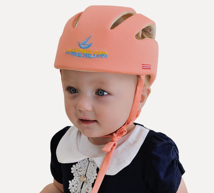 Casque de sécurité pour bébé, chapeau de protection pour nourrissons, doux et réglable pour ramper, marche, course à pied, jeu en plein air