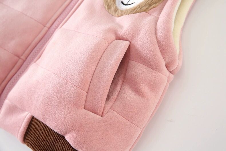 Children's Double-layer Plus Velvet Thick Three-piece Suit