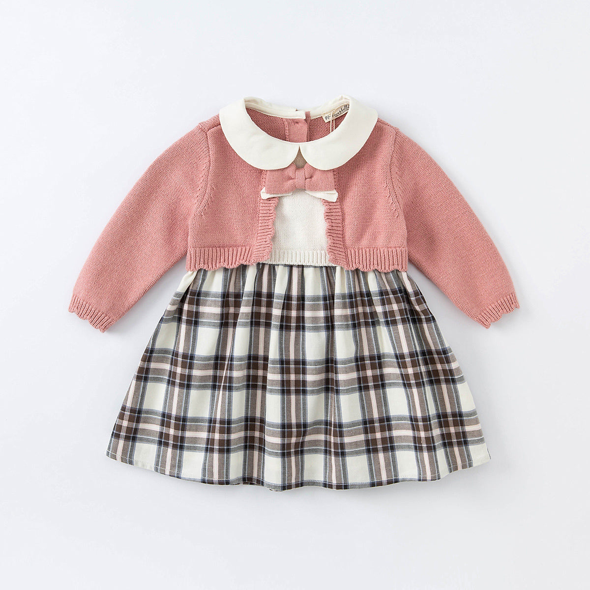 Falda de estilo occidental para niños, ropa de otoño, nuevo bebé