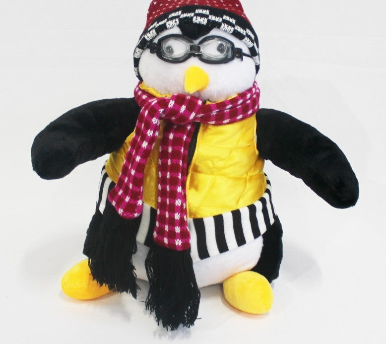 Sérieux Joey's HUGSY jouets en peluche pingouin Rachel peluche poupée jouets pour enfants enfants anniversaire cadeau de noël 18 