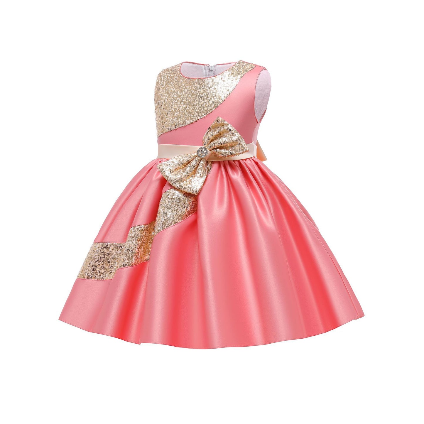 Robe de Performance de Piano pour filles, robe d'enfant, robe de demoiselle d'honneur