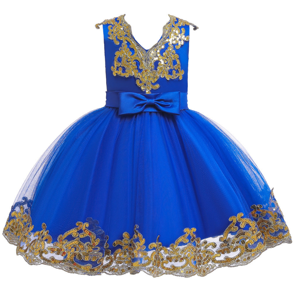 Children's Dress Princess Sequins Tulle Tutu Skirt