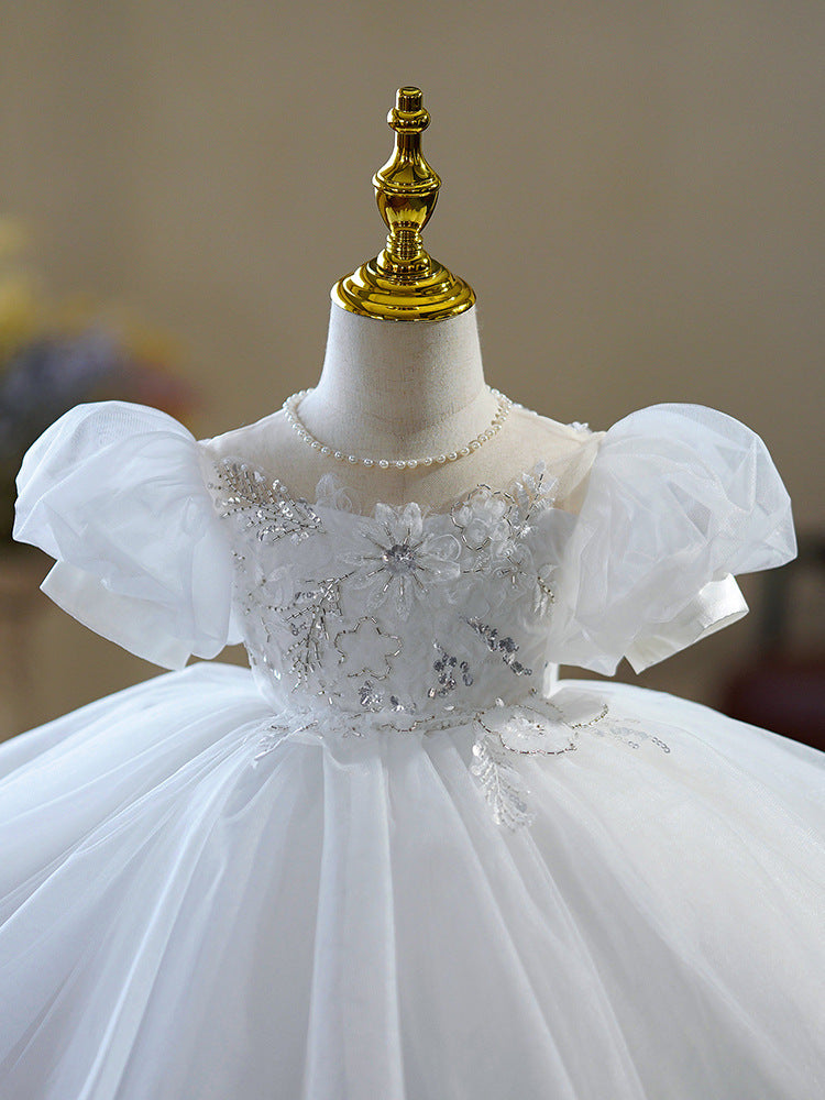 Robe de fille Mariage de demoiselle d'honneur Robe de mariée de fille