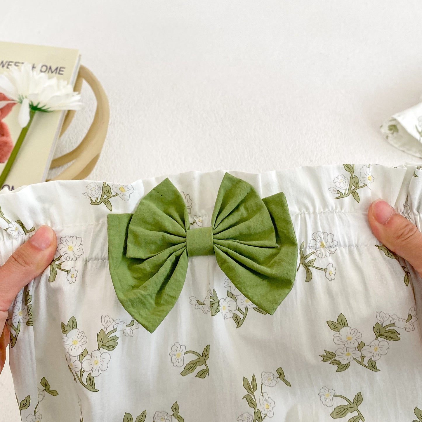 mameluco de las mujeres de la ropa de la flor de las muchachas de la moda