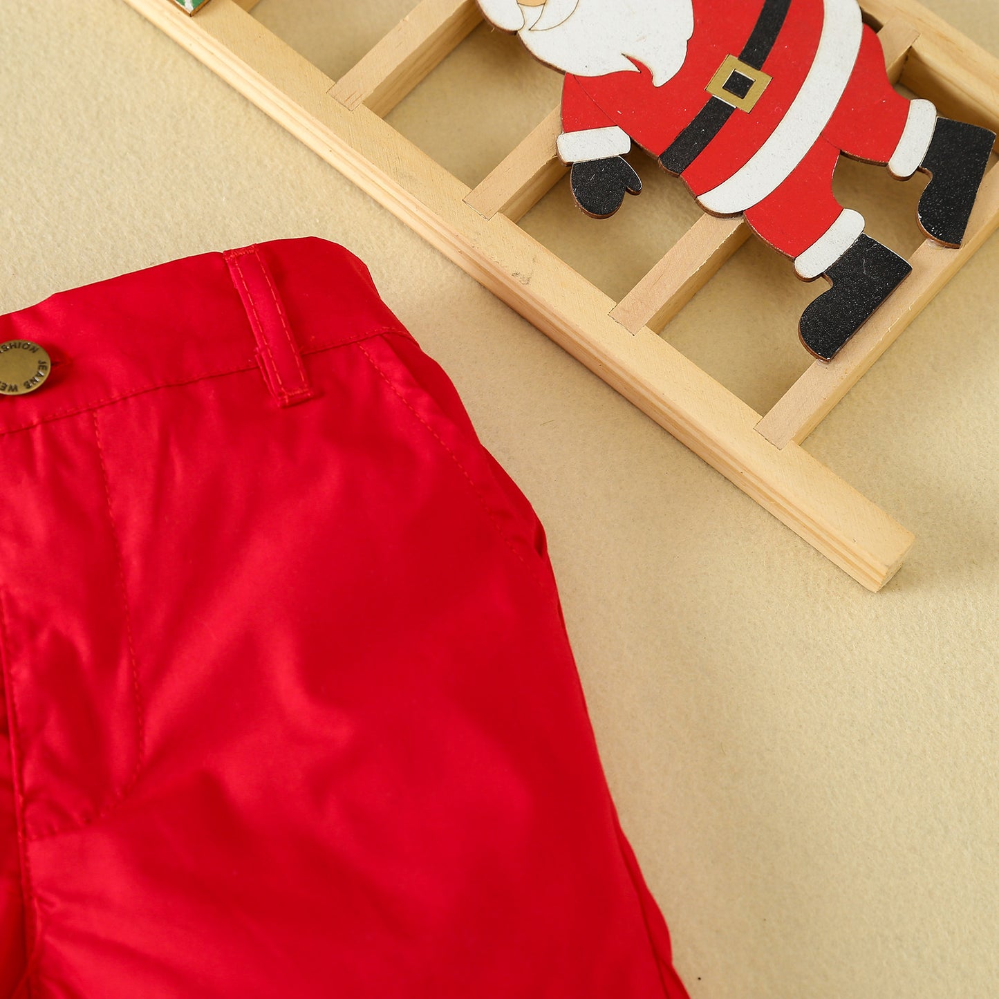 Chemise imprimée à manches courtes pour garçons, vêtements de noël pour enfants