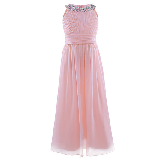 Robe d'anniversaire pour fille, tenue de princesse, concours de piano