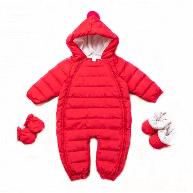 Baby's lightweight hooded windbreaker