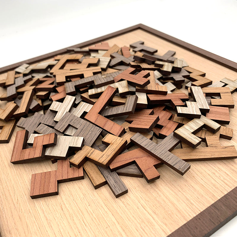 Puzzle de blocs intelligents en bois super difficile