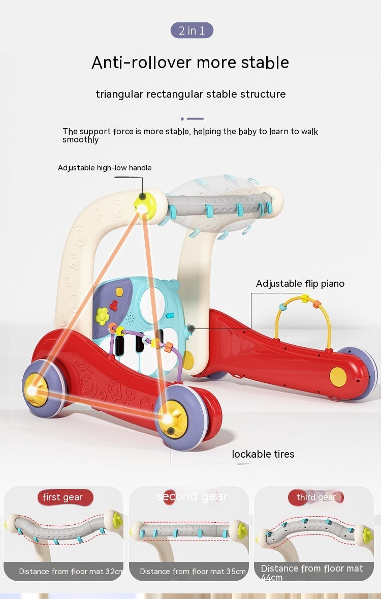 Infant Pedal Piano Multifunctional Gymnastic Rack