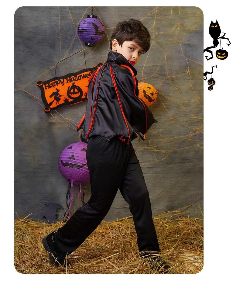 Children's Halloween Witch Clothing Suit