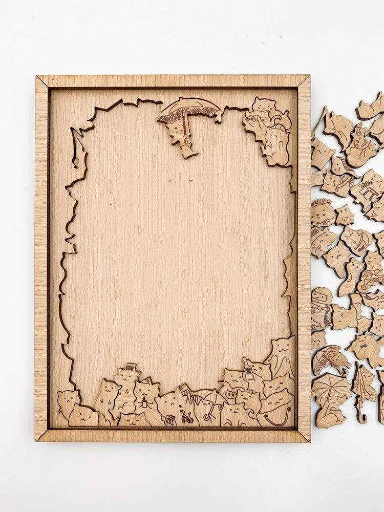 Puzzle de blocs intelligents en bois super difficile