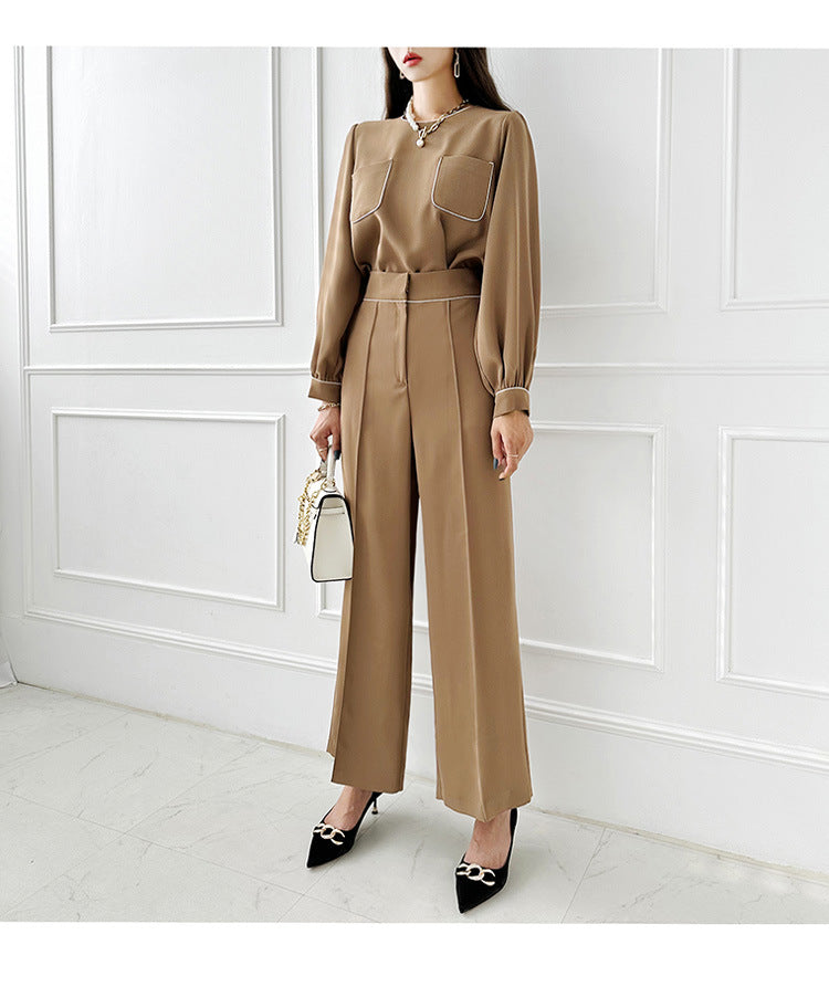 Business Fashion Women's Pants Suit