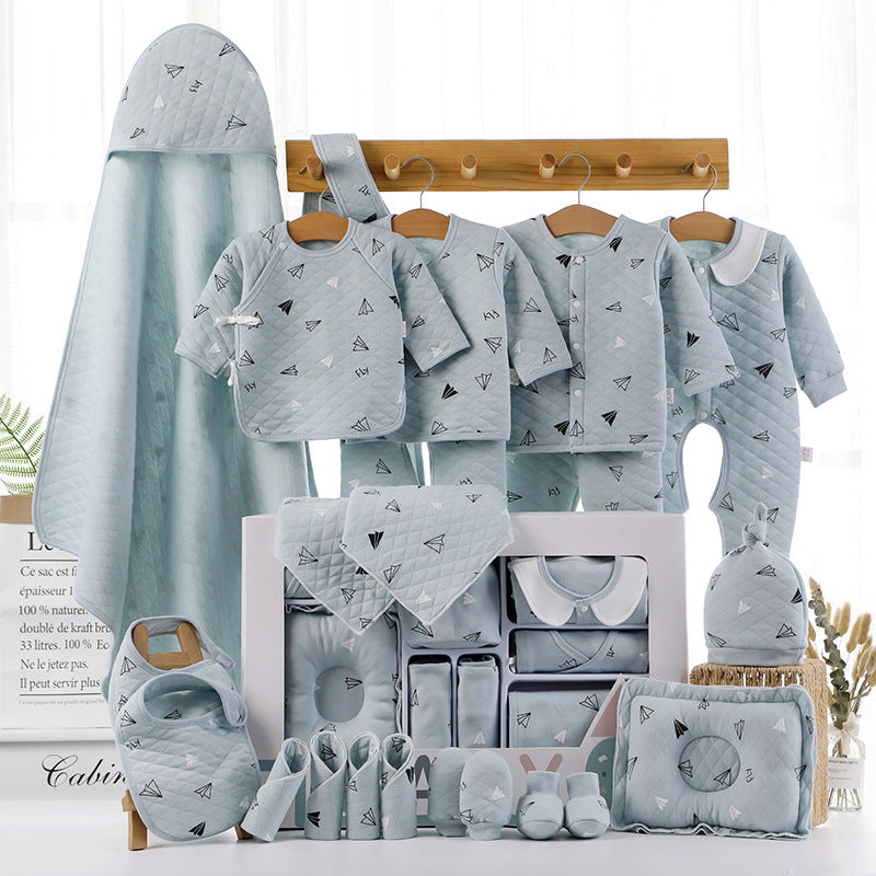 Coffret cadeau vêtements bébé en coton