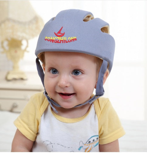 Casque de sécurité pour bébé, chapeau de protection pour nourrissons, doux et réglable pour ramper, marche, course à pied, jeu en plein air