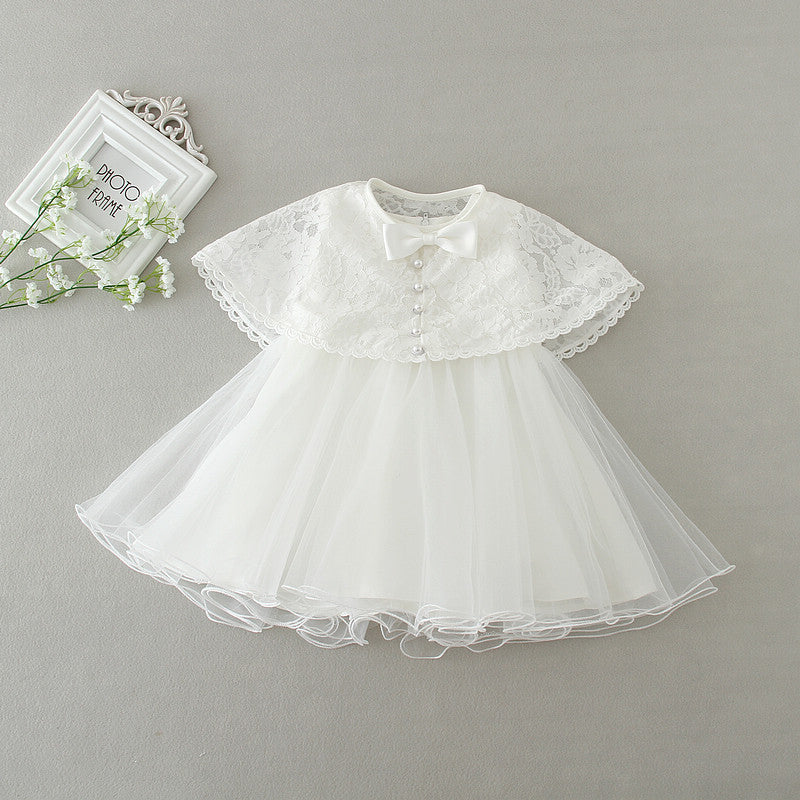 Two Sets Of Female Baby, Baby, One Year Old, 100 Days Wedding Dress, Princess Silk Dress