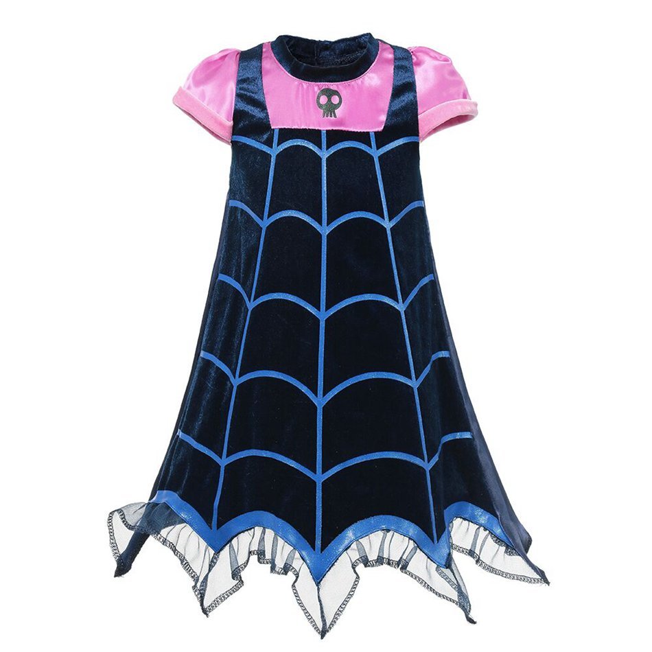 Robe sans manches Halloween Vampire pour fille