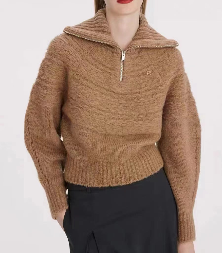 Women's Half Zip Sweater