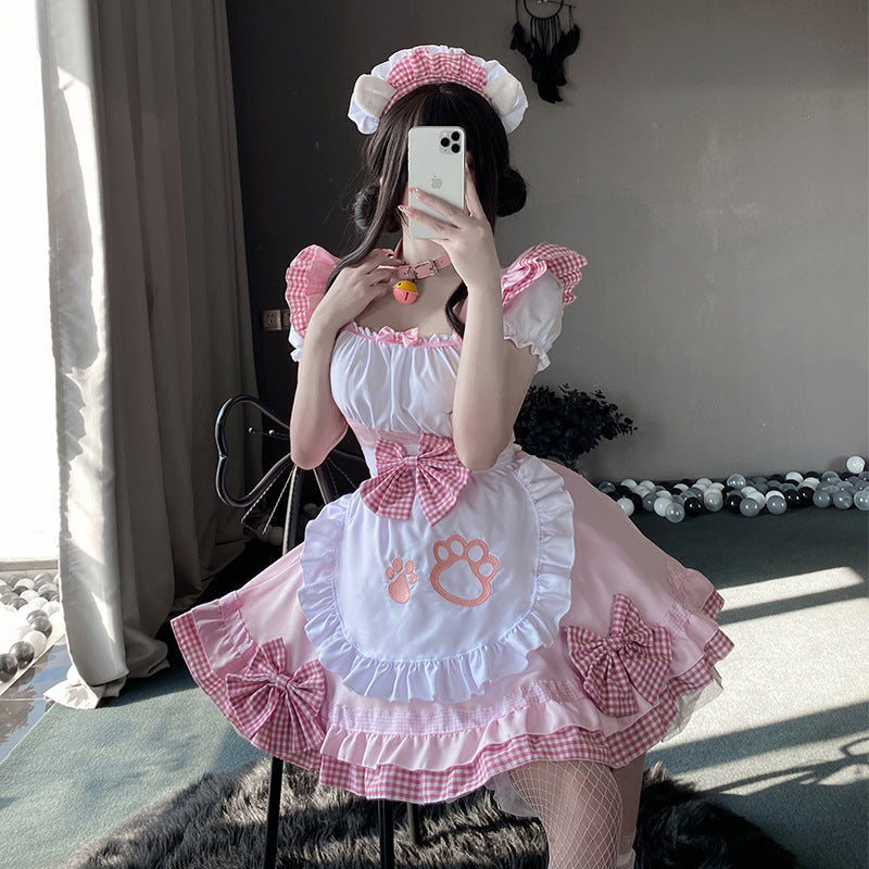 Lindo vestido de Halloween disfraz de cosplay de lolita