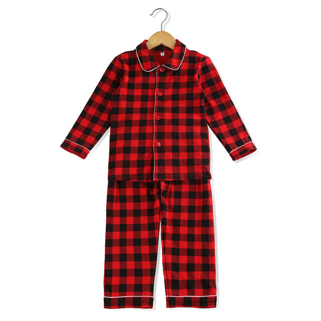 Vêtements classiques de noël pour enfants, coton doux, couleur unie, mignon rouge