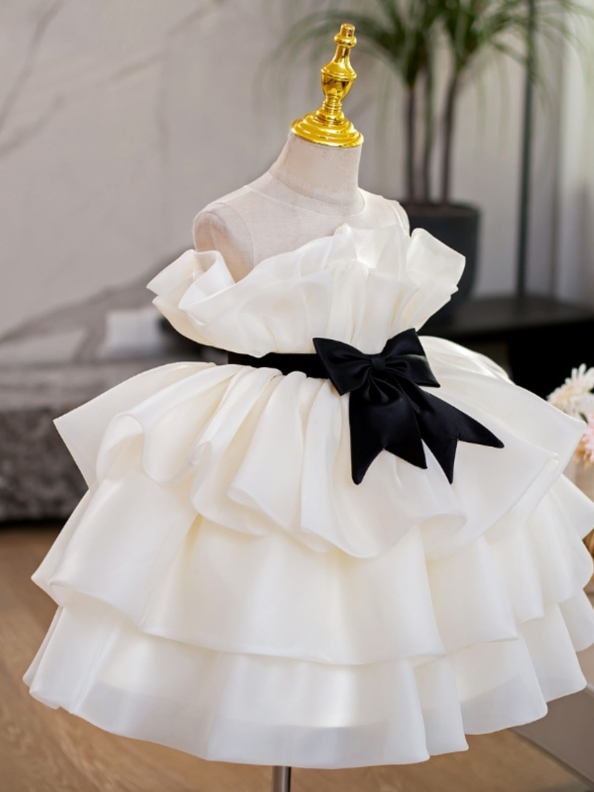 Children One Year Old Birthday Princess Dress