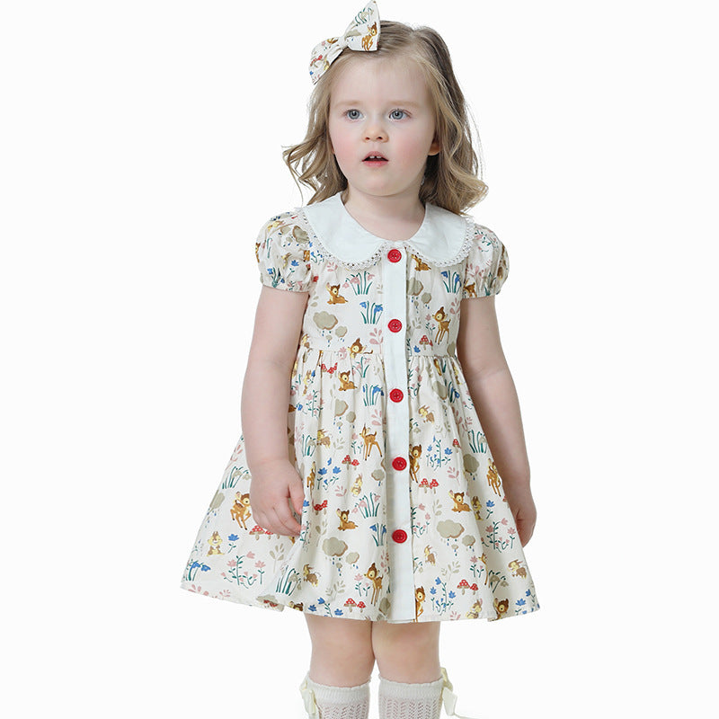 Jupe Florale Robe De Princesse Douce Et Mignonne