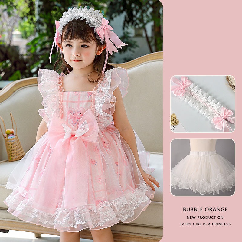 New Hot Sell Girls' Lolita Puffy Dress